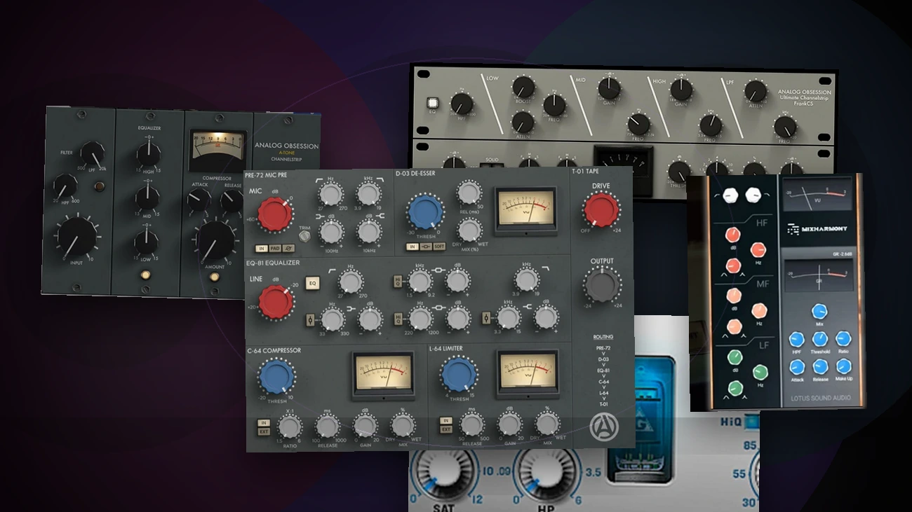 5 Best Free Channel Strip VST Plugins