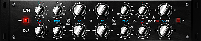 Baxter EQ interface