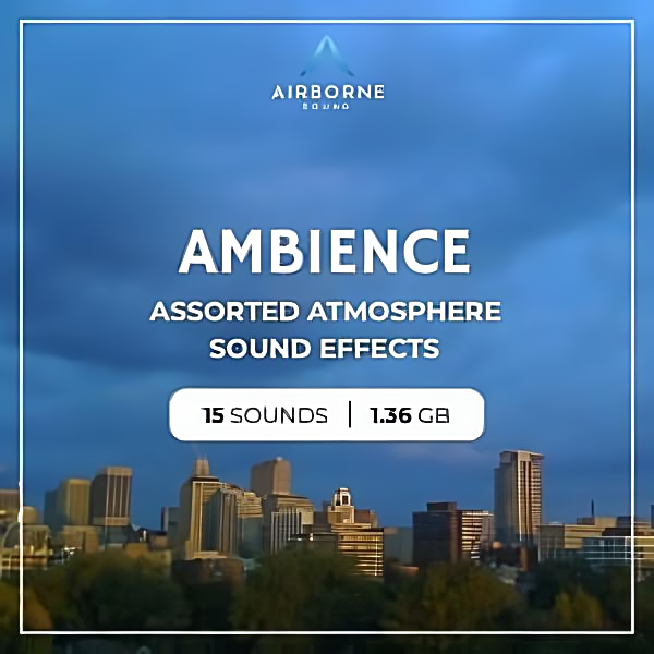 Ambience Sound Effects by Airborne Sound cover.