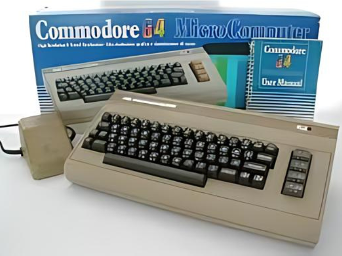 A Commodore 64 keyboard.