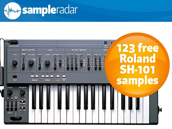 Roland SH-101 Samples cover