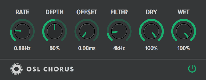 OSL Chorus by Oblivion Sound Lab GUI