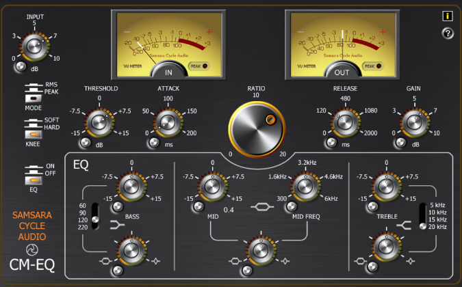 CM-EQ plugin interface