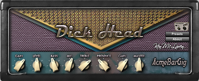 Dick Head plugin interface screenshot