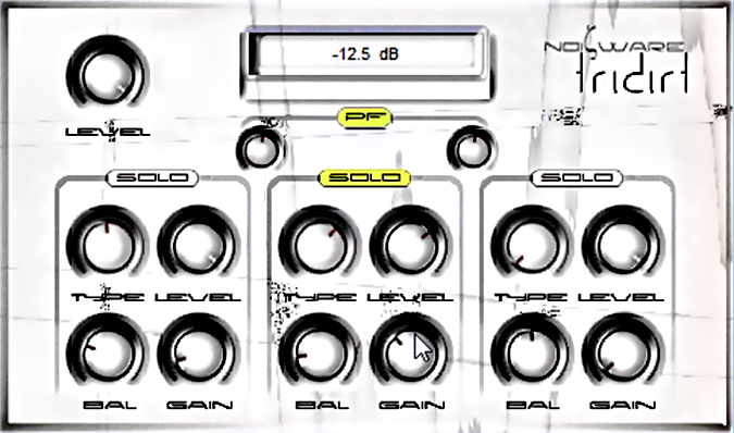 TriDirt plugin interface