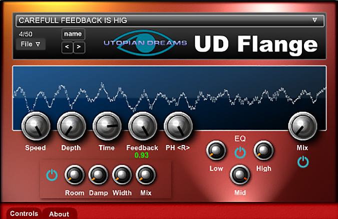 UD Flange plugin interface