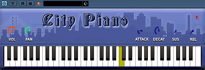 City Piano Plugin