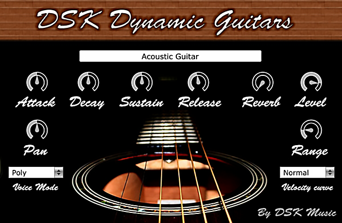 DSK dynamic guitars plugin