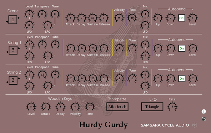 Hurdy Gurdy plugin interface