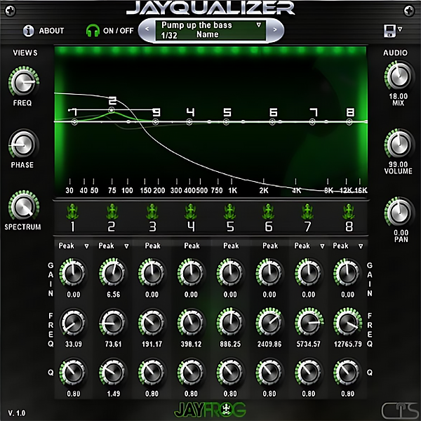 Jayqualizer plugin interface