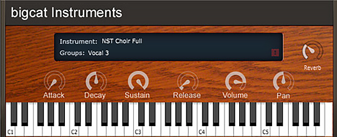 NSTChoir-Vocal plugin interface