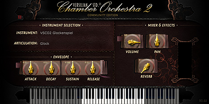 Charles orchestra 2 - VSCO2 Glockenspiel screenshot thumbnail