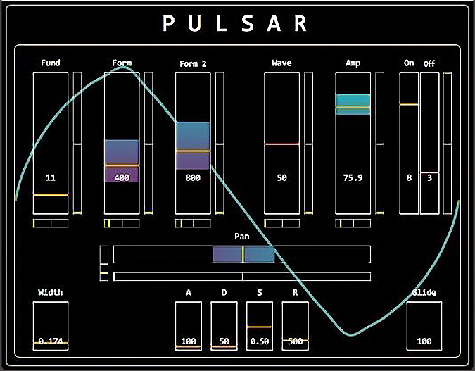 Pulsar Vintage plugin interface