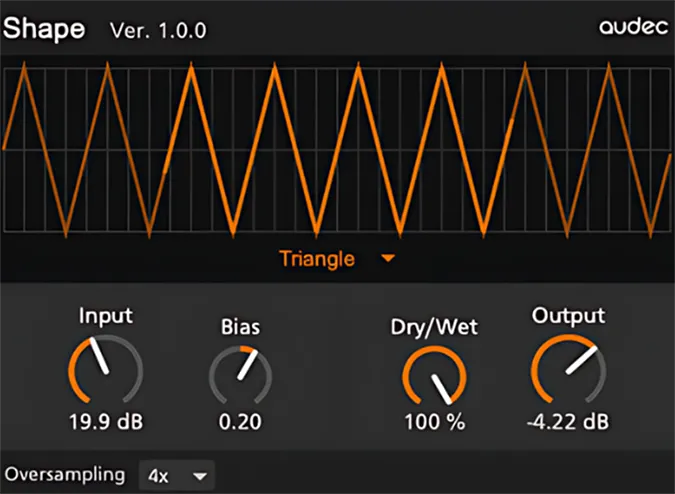 Shape plugin interface