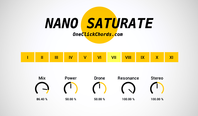 Nano Saturate plugin