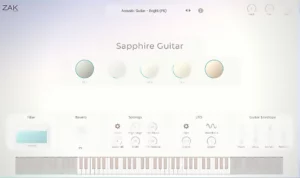 Sapphire Guitar
