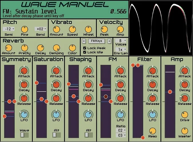 Wave Manuel plugin interface