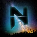 The n logo with stars in the background, enhanced with a Dubstep twist and available as a Serum Preset Pack.