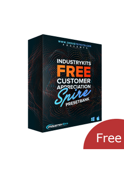 A Spire preset bank featuring an industry-leading free customer acquisition package.