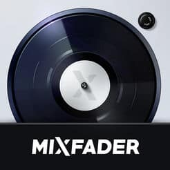 The Mixfader logo, perfect for the DJ app.