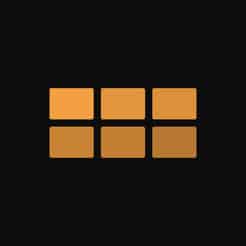 A black background adorned with vibrant orange squares, reminiscent of the Novation Launchpad.