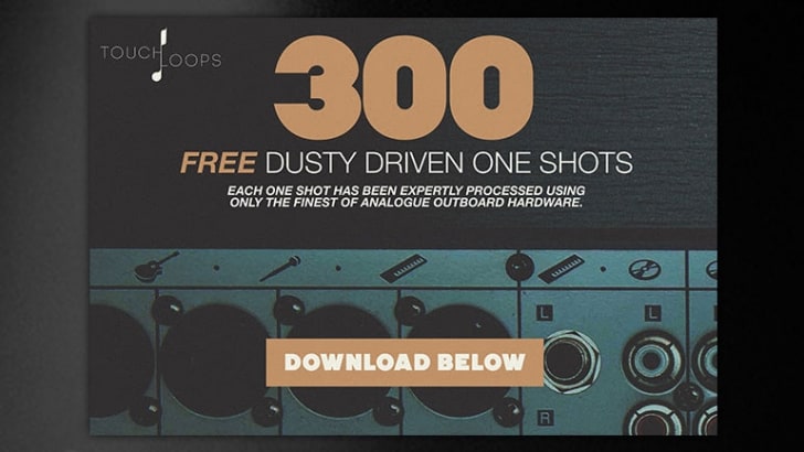 300 free dusty drum samples.