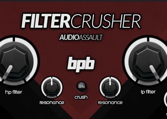 FilterCrusher audio plugin.