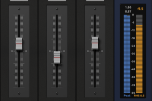 Triple Fader Gain Control