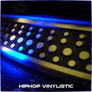 Hip hop vinylic cover art with a vinylistic twist.