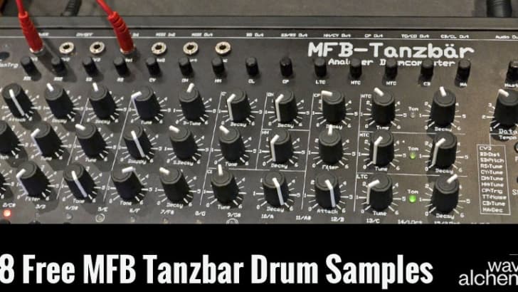 8 free Tanzbar drum samples.