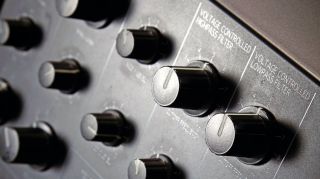 A close up of the knobs on a mixer, adding a touch of Filter Fun.