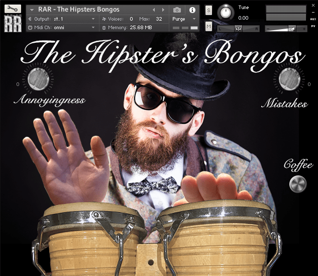 The Hipster's Bongo