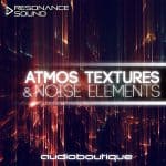 The Atmos cover featuring textures and noise elements.