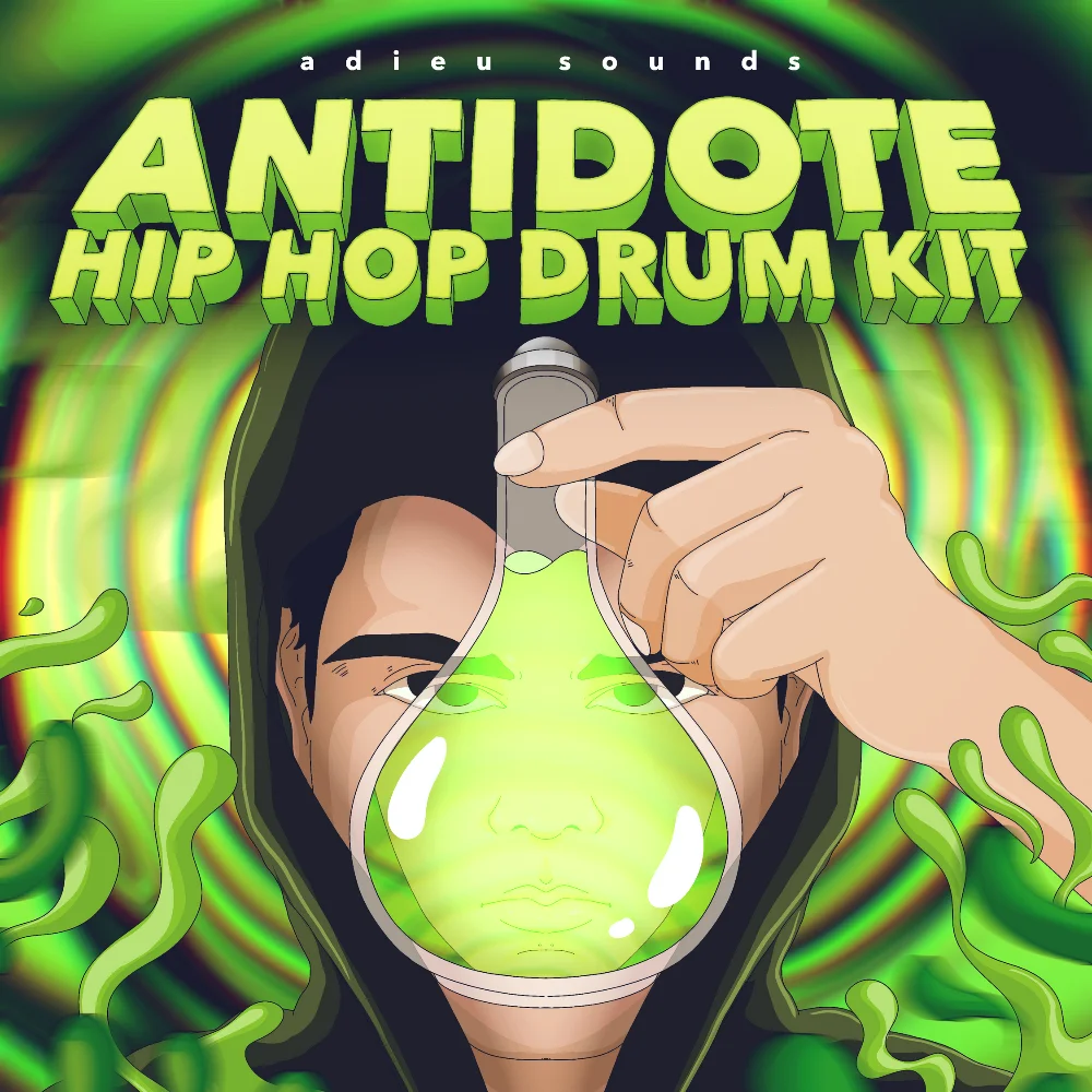 antidote hip hop drum kit artwork
