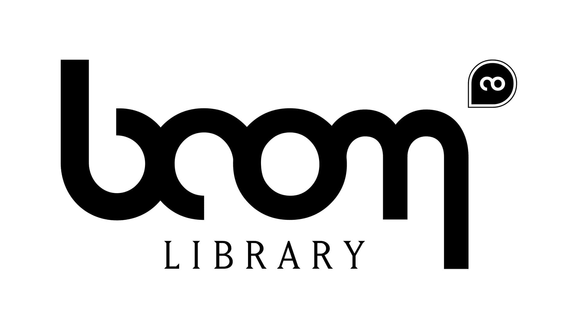 A black and white logo for broom library designed with SEO in mind.