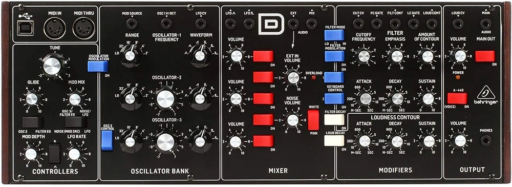 Behringer Model D Analog Synthesizer Review