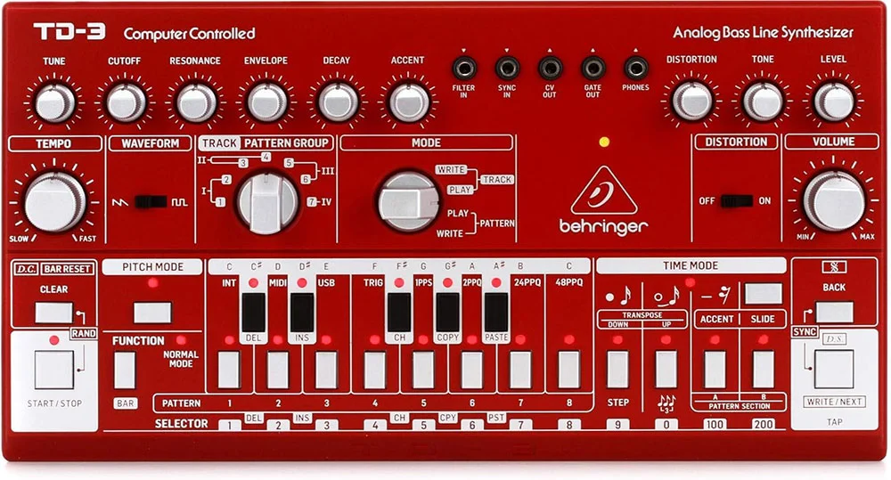 Behringer TD-3-RD Synthesizer Review