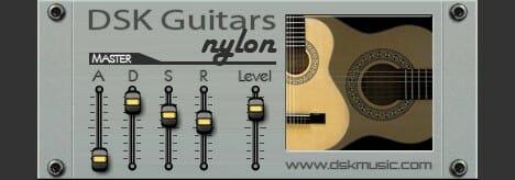 Nylon acoustic guitar by DSK Guitars.