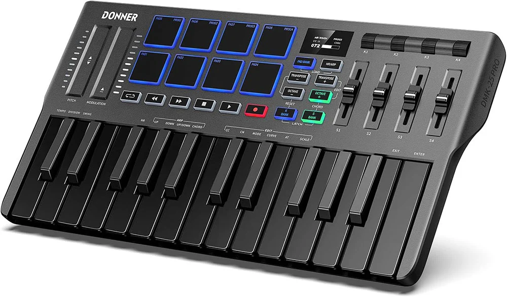 Donner DMK25 Pro MIDI Keyboard Controller Review