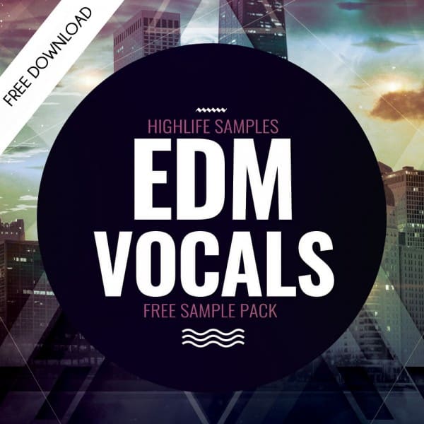 Edm vocals are featured in this free sample pack.
