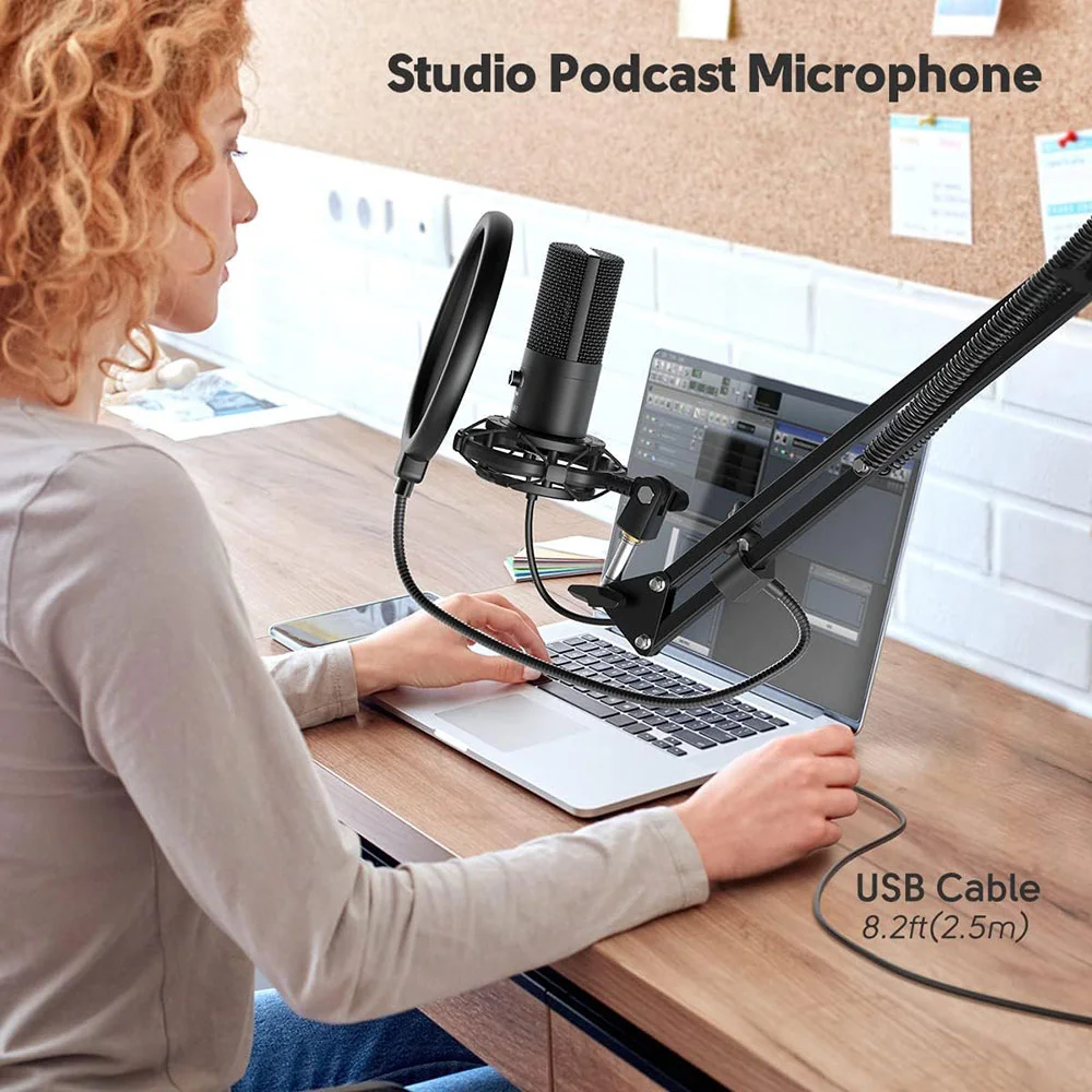 FIFINE Studio Condenser USB Microphone Kit Review