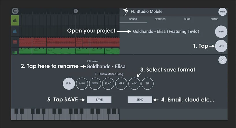 FL Studio Mobile - File Formats and Compatibility Issues