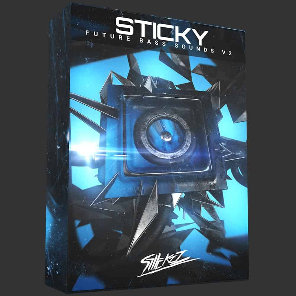 A box with the word "Sticky" on it.
