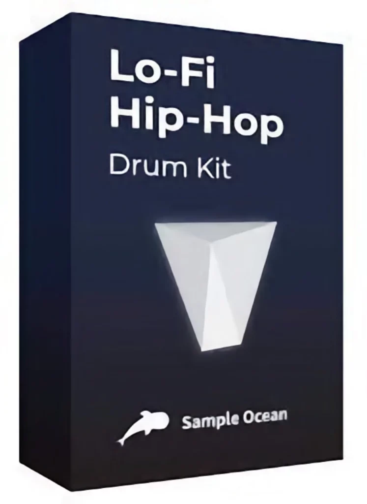 Cover Artwork for the free lofi sample pack Free Lo-Fi Hip-Hop Drum Kit by SampleOcean 