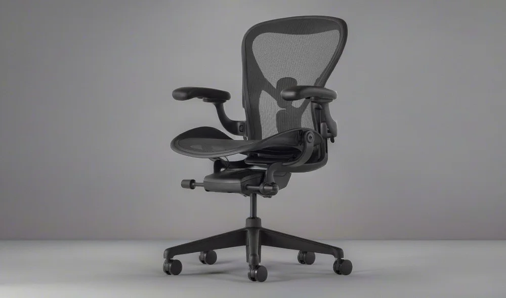 Product display of the top pick for music studio charirs the herman miller aeron- best music studio chairs
