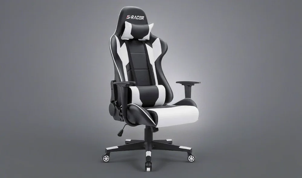 Homall Gaming chair with gray background product display