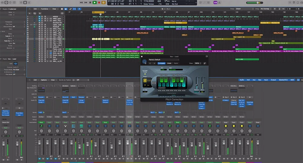 Introduction to Autotune and Pitch Correction in Logic Pro
