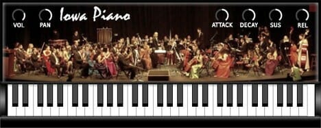 Iowa piano - screenshot thumbnail.