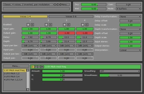 A screen shot of a computer screen with a green screen showcasing JBR Chorus software.