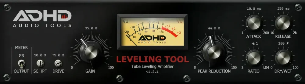 Leveling Tool by AdHd Audio Tools